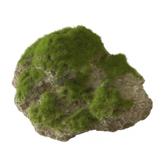 AQUA DELLA Декоративный камень с мхом для аквариума "Moss Stone", 16x11x11см (Бельгия)