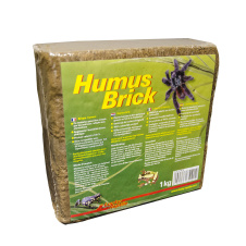 LUCKY REPTILE Субстрат для террариумов "Humus Brick", коричневый, 1кг (Германия)