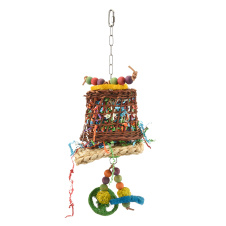 HAPPY BIRD Игрушка для птиц "Цветной колокольчик", 14х14х46см (Германия)