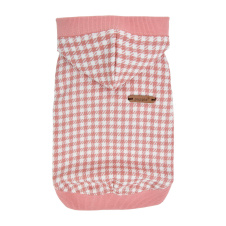 PUPPIA Футболка для собак с капюшоном "Collette", розовая, XL, 39х49х35.5см (Южная Корея)!