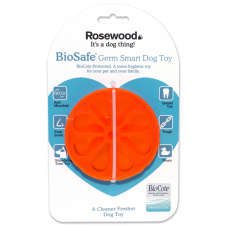 ROSEWOOD Игрушка для собак резиновая "Апельсин Био", оранжевый, 10см (Великобритания)