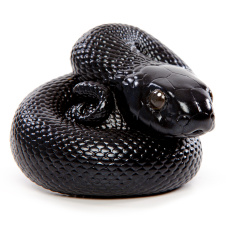 EXOPRIMA Фигурка королевской змеи, чёрная