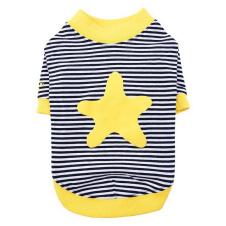 PUPPIA Футболка для собак "Starfish", синяя, M (Южная Корея)!