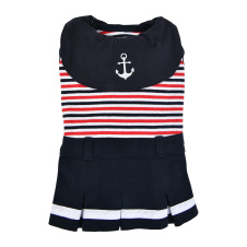 PUPPIA Платье для собак "Nautical", синее, L, 30х43х31см (Южная Корея)