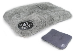 SCRUFFS Лежак для собак с ворсом "Siberian", 100х70см (Великобритания)!