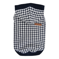 PUPPIA Футболка для собак с капюшоном "Collette", синяя, L, 34х43х30см (Южная Корея)!