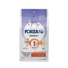 FORZA10 MONODIET Adult Mini Корм сух.конина/горох д/собак мелких пород,склонных к аллергии 1,5кг