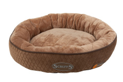 TRAMPS Лежак для кошек круглый "Thermal Ring", шоколад, 50х50x10см (Великобритания)!