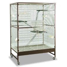 MONTANA Cages Клетка для грызунов "Sevilla III", шоко-ваниль, 119х81х180см (Германия)!