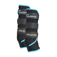 SHIRES ARMA Ногавки охлаждающие для лошади "Cool Hydro Therapy Boots", FULL, чёрный (Великобритания)