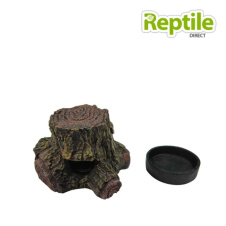 LUCKY REPTILE Укрытие для рептилий "Frog Cave", имитация дерева, 15x8x5.5см (Германия)