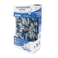 SkyRus Матрас для животных охлаждающий "Cooling Mat", камуфляж, 50х90см