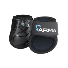 SHIRES ARMA Ногавки задние для лошади "ARMA Carbon", FULL, чёрный, пара (Великобритания)