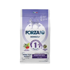 FORZA10 MONODIET Sensitive Skin Adult Mini Корм сух.анчоус д/собак мелк.пор.с чувств.кож/шерс.1,5кг