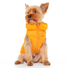 PUPPIA Жилет для собак утеплённый "Ultra Light Vest A", оранжевый, XXL (Южная Корея)