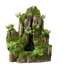 AQUA DELLA Декорация для аквариума "Песочный водопад Moss Rock", 31х25.5х18см (Бельгия)