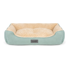 SCRUFFS Лежанка для животных с бортиками "Cosy", мятная, 60x50х16см (Великобритания)