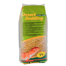 LUCKY REPTILE Пустынный грунт для террариумов "Desert Bedding Golden Yellow", жёлтый, 7л (Германия)