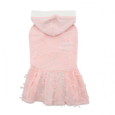PINKAHOLIC Толстовка для собак с юбкой "Vida", синяя, L (Южная Корея)!