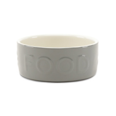 SCRUFFS Миска керамическая для собак "Classic Food", серая, 19х19х8см, 1600мл (Великобритания)