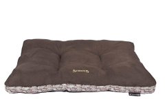 SCRUFFS Матрас для собак "Signature", коричневый, 82х58х10см (Великобритания)!