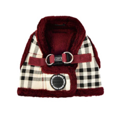 PUPPIA Шлейка для собак утепленная на липучке "Dean Harness B", бежевая, L (Южная Корея)!