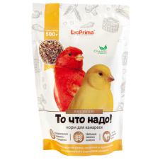 EXOPRIMA То что надо! Корм для канареек, 500г