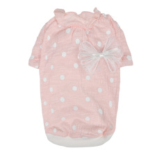 PINKAHOLIC Футболка для собак "Clementine", розовая, L (Южная Корея)