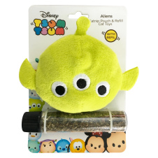 ROSEWOOD Disney Игрушка для кошек мягкая с кошачьей мятой "Монстр Алиенс", салатовый, 9х9х3см!