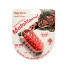 ROSEWOOD Игрушка для кошек интерактивная "MotoMouse", оранжевая, 13х4х4см (Великобритания)