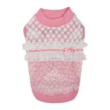 PINKAHOLIC Футболка для собак "Myra", розовая, L (Южная Корея)