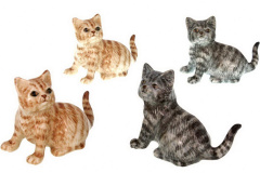 KLIMA Котенок полосатый, серый, рыжий, 6см (Франция)
