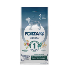 FORZA10 MONODIET Adult Medium Корм сух.олень/картофель д/собак средних пород,склон.к аллергии 12кг