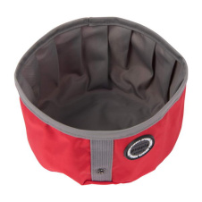 PUPPIA Миска для собак складная, круглая, красная, 15.5х9см (Южная Корея)!