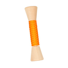 DUVO+ Игрушка для собак деревянная Stick Triangle", оранжевая, 21х5х5см (Бельгия)!!