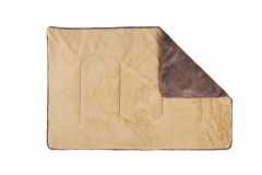 SCRUFFS Одеяло для животных "Kensington", экозамша, шоколадное, 110х72.5см (Великобритания)
