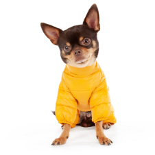 PUPPIA Комбинезон для собак, сверхлегкий "Jumpesuit А", оранжевый, XL (Южная Корея)