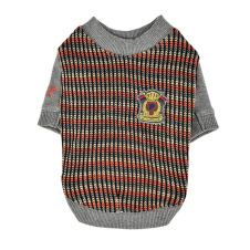 PUPPIA Кофта для собак утепленная "Elliott", серая, L (Южная Корея)!