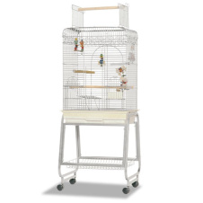 MONTANA Cages Клетка для птиц "Birdyhome", светло-серая, 55х41х142см (Германия)!