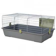 VOLTREGA Клетка для грызунов (930), серо-оливковая, 80x46x36см (Испания)