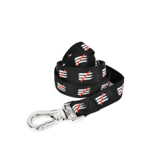 DOGTRINE Поводок для собак, черный, 2.5х150см (Южная Корея)!