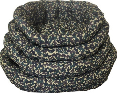 ANTEPRIMA Basic Лежанка c бортиками для животных овальная "Camodog", камуфляж, XL, (70х60х18см)!