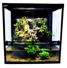 LUCKY REPTILE Палюдариум-флорариум "Aqua-Tarrium", черный, 73.5х55х75см (Германия)!
