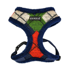 PUPPIA Шлейка для собак утепленная "Jolly", синяя, XL (Южная Корея)!