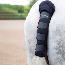 SHIRES ARMA Нахвостник транспортировочный для лошадей "Comfort", чёрный (Великобритания)