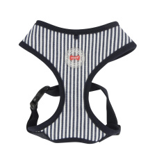 PUPPIA Шлейка для собак "Bobby", синяя в полоску, XL (Южная Корея)