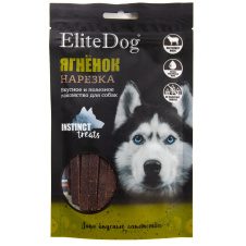 ELITEDOG INSTINCT TREATS Лакомство для собак "Нарезка из ягнёнка", 100гр (до 17.10.2026)