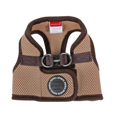 PUPPIA Шлейка для собак "Soft Vest", бежевая, XS (Южная Корея)