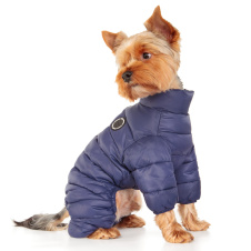 PUPPIA Комбинезон для собак, сверхлегкий "Jumpesuit А", синий, L (Южная Корея)