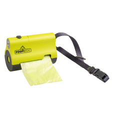 DUVO+ Контейнер для гигиенических пакетов с фонариком, лайм, 8.5x4x6см (Бельгия)!
